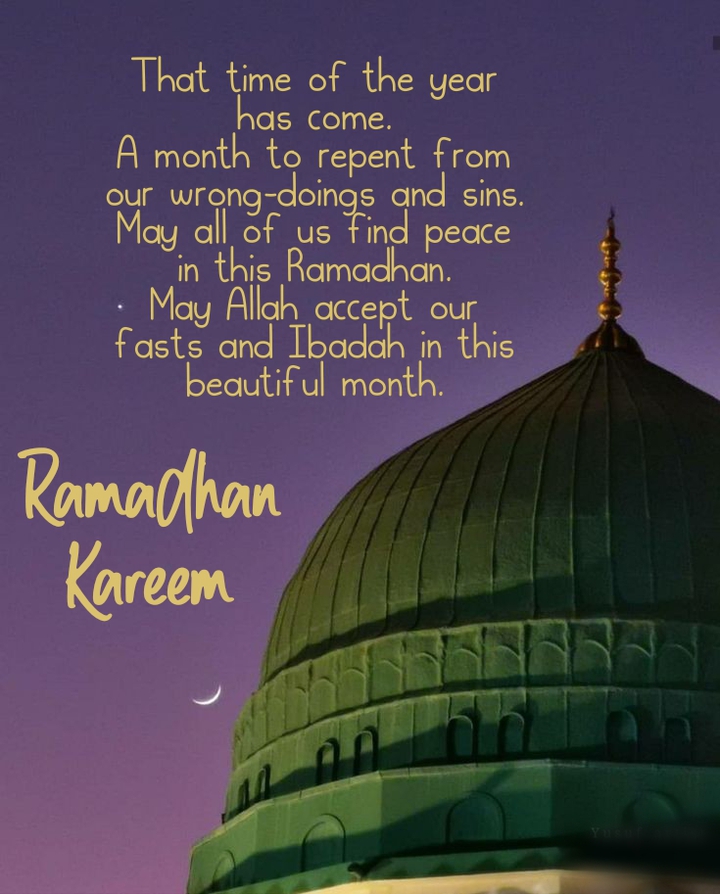 Ramadhan is coming..