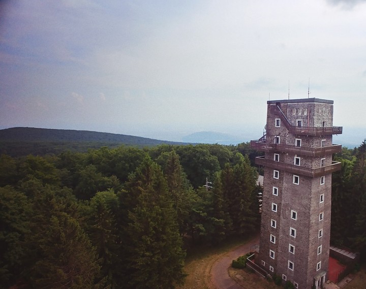 The old TV-tower of Kekesteto