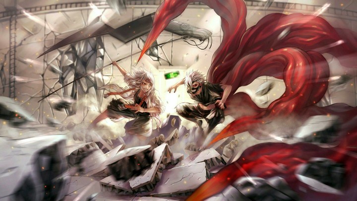 Kaneki and Juuzou