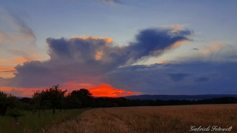 burning sky