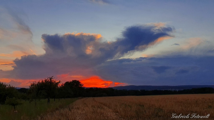 burning sky
