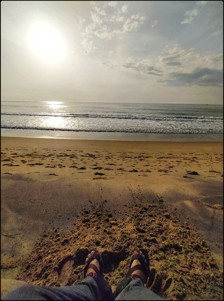 morning beach