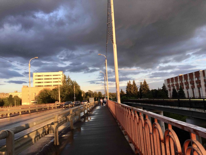 after rain