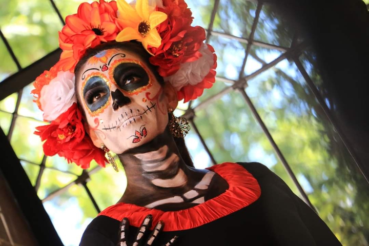 Hermosa Catrina Mexico día de muertos