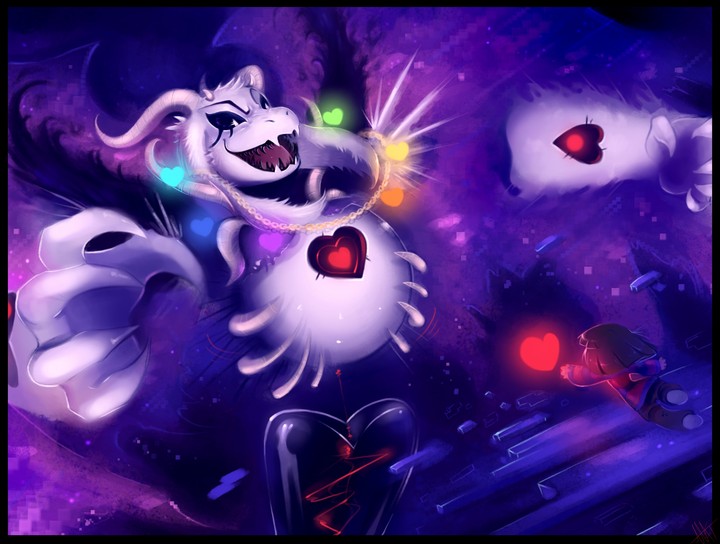 Asriel Dreemurr-the absolute god of hyperdeath