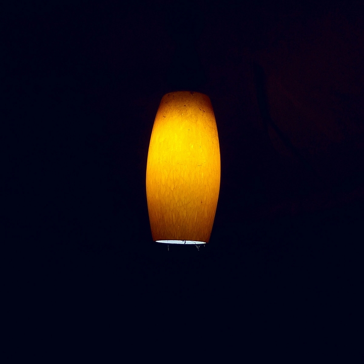 Glowing in the dark.