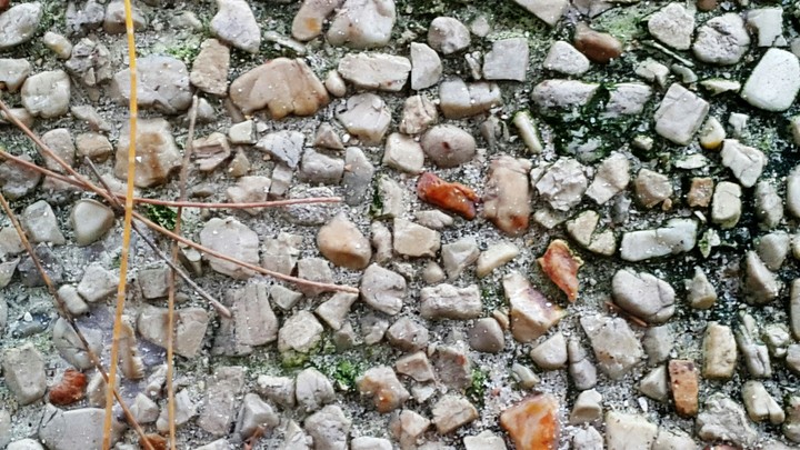 gravel floor