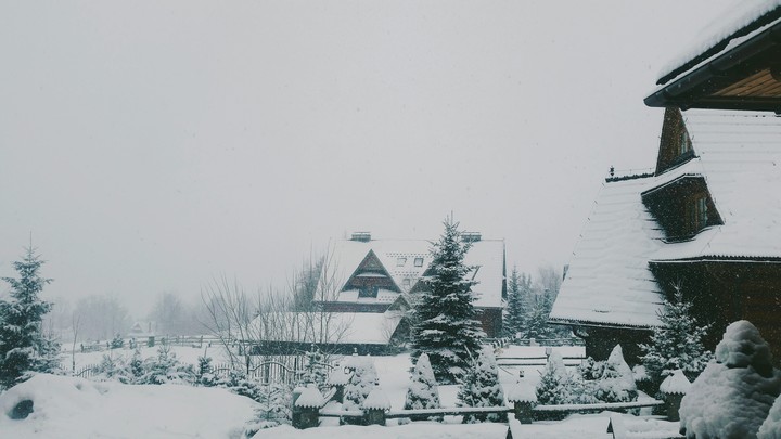 snow village