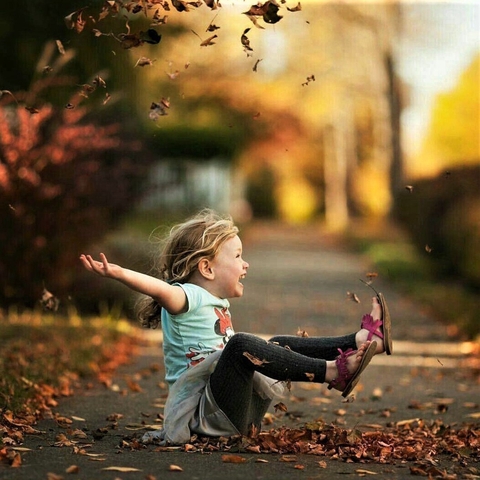 רקעים child, happy