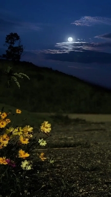 feel the silence of night