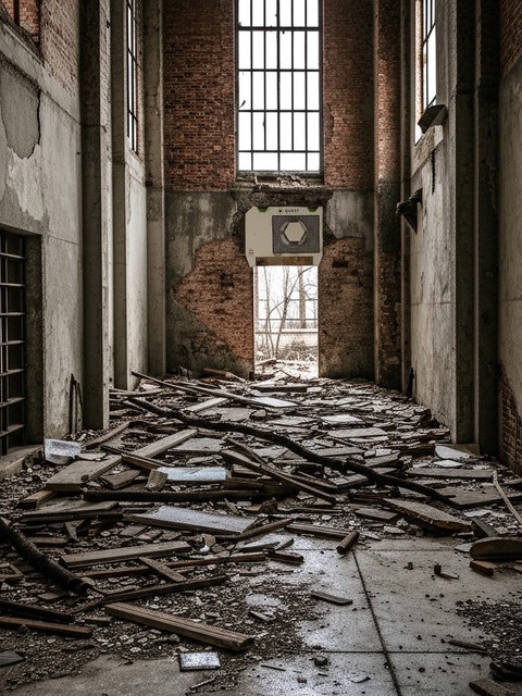 Abandoned building