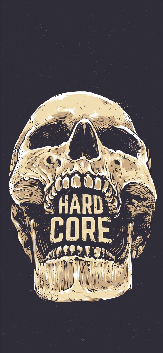 Hard core skull