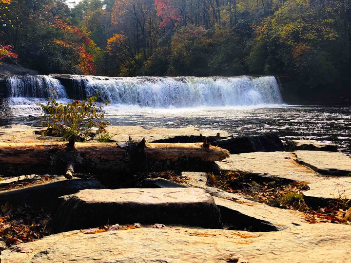 Asheville waterfall