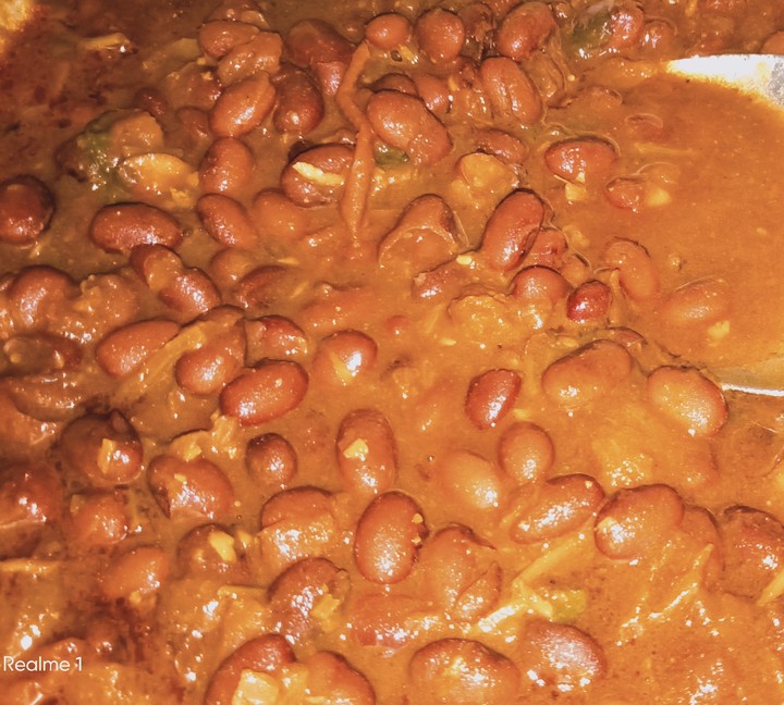 Indian food Rajma Masala