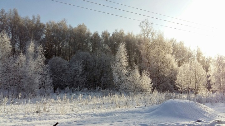 зима