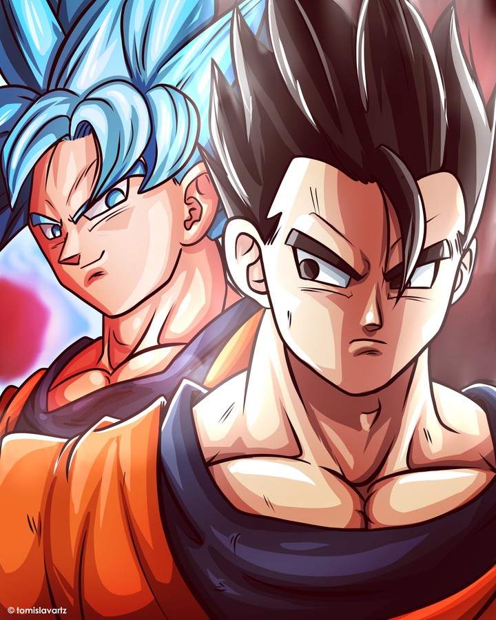 goku and gohan