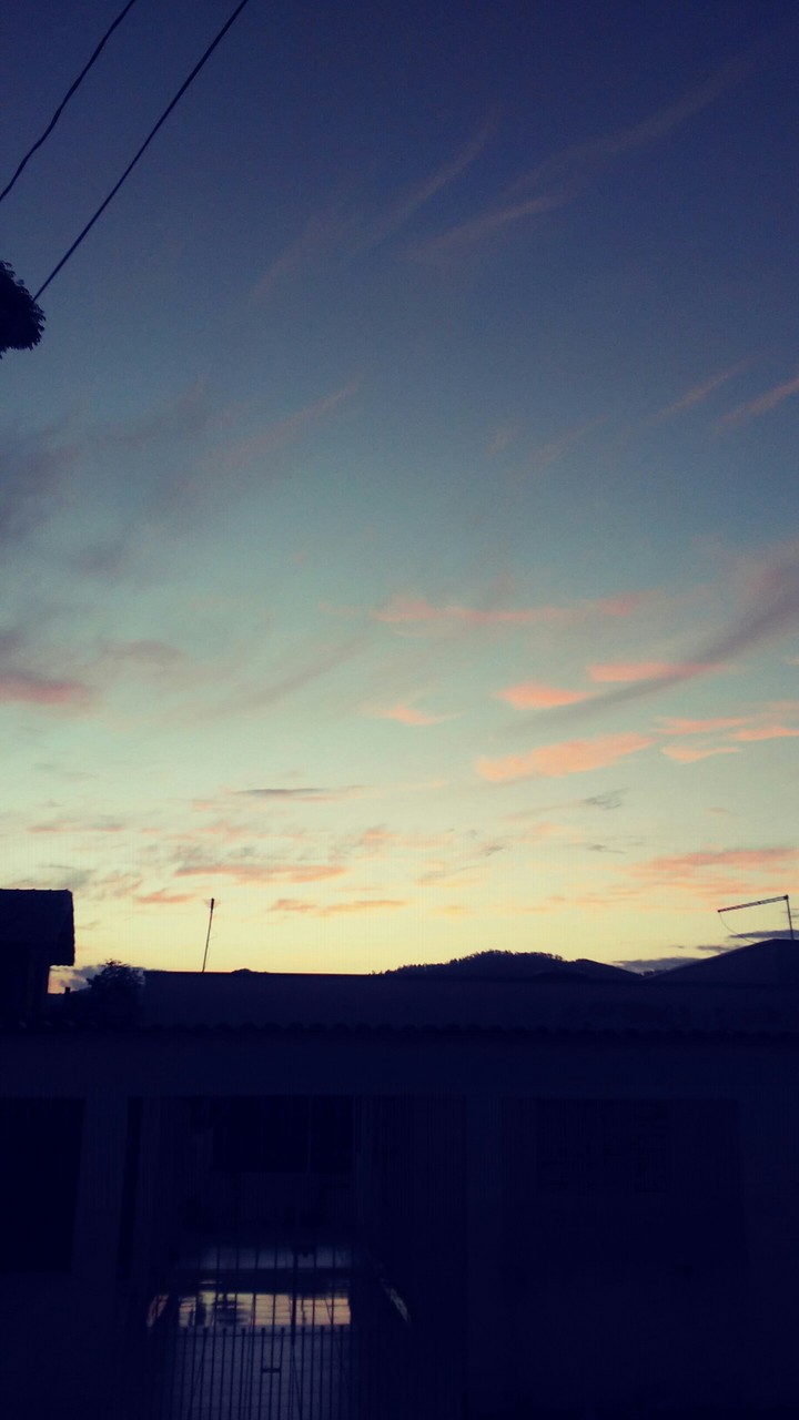 Céu de outono