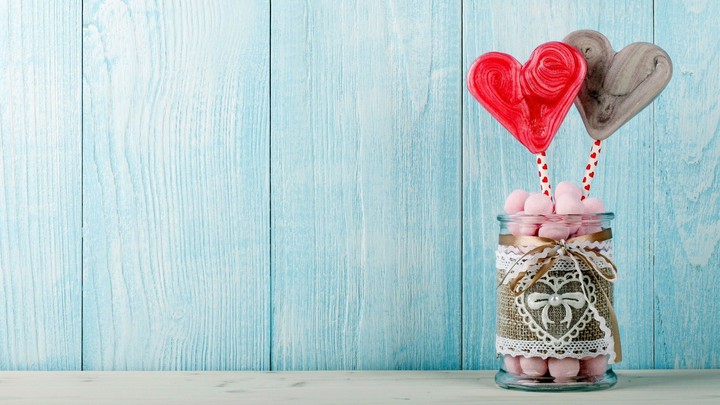 Love heart Candy pair