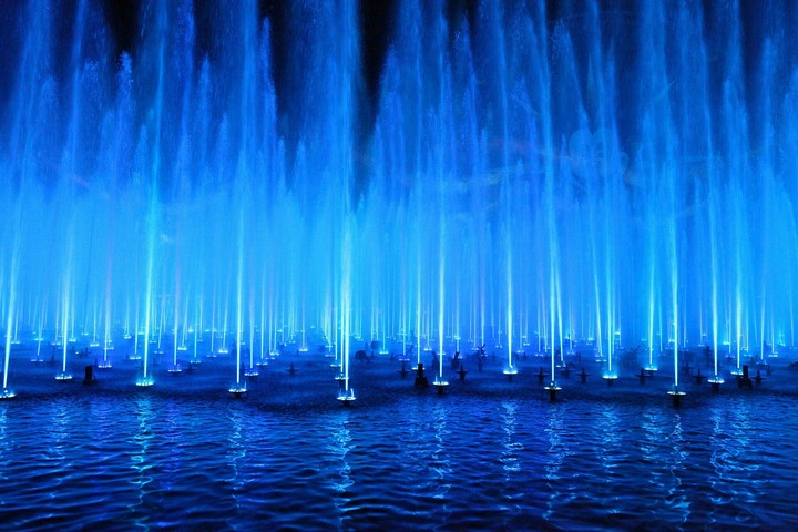 Colored water