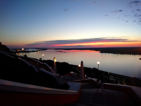 the river Oka-Volga