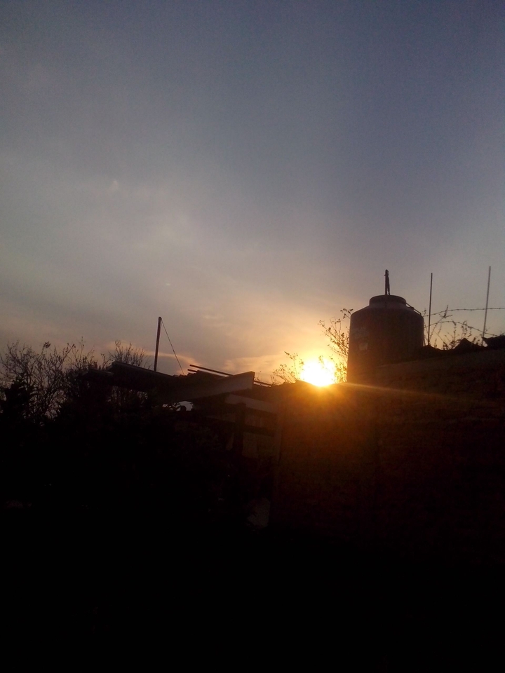 atardecer
