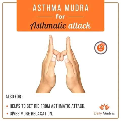 Asthama mudra