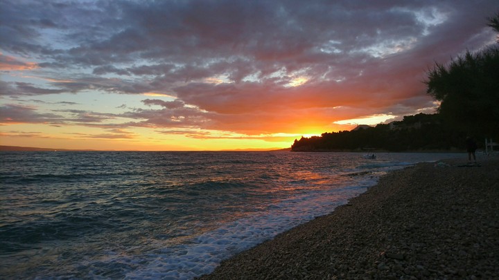 Beach and Sunset