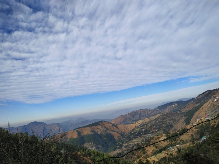 Mountains and valleys