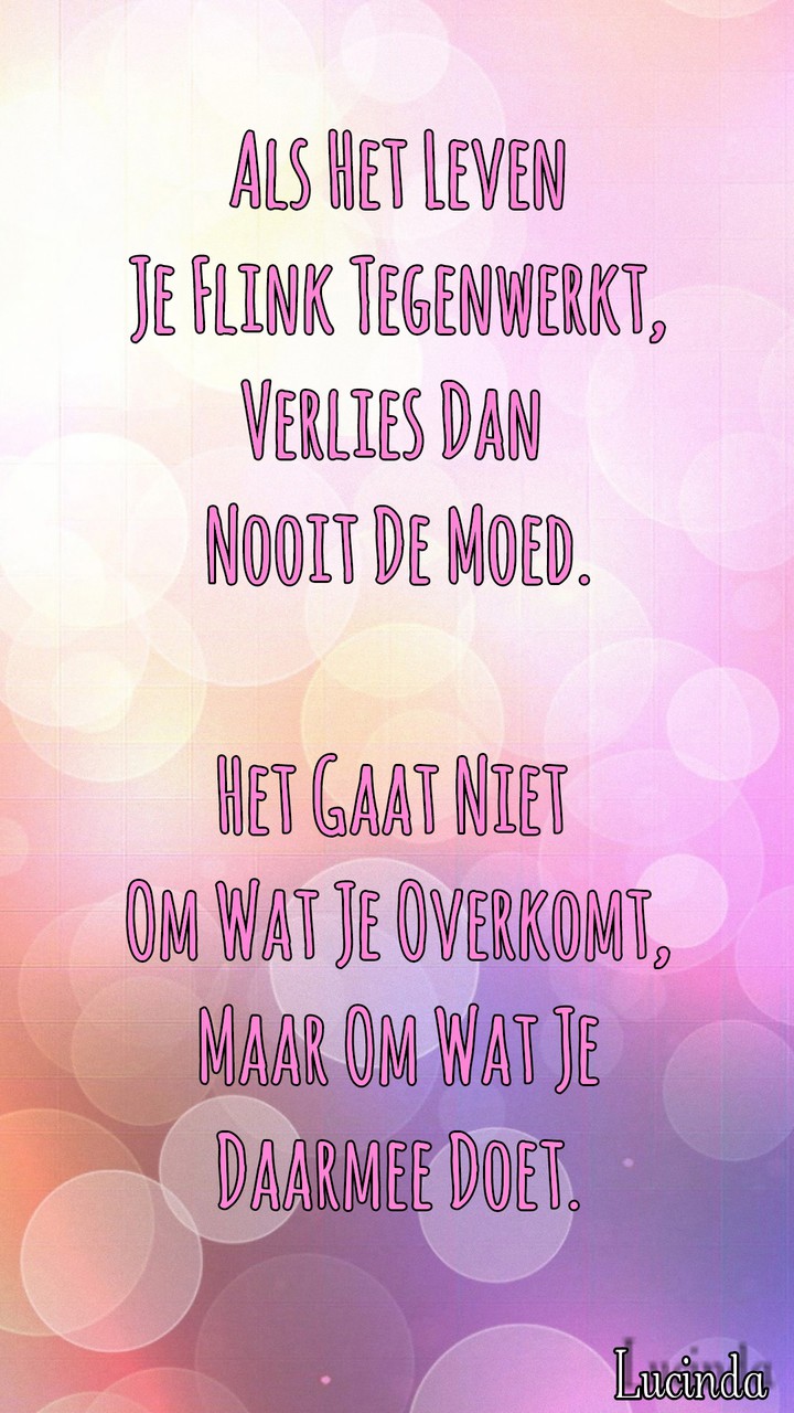 Quote Nederlands Quote Dutch Lucinda