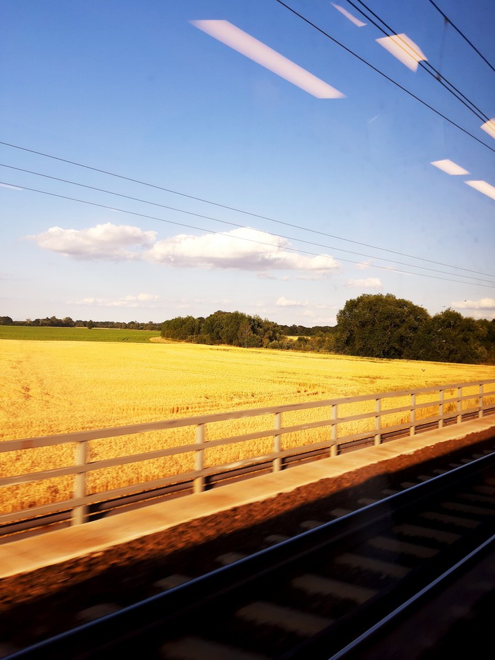 On my way