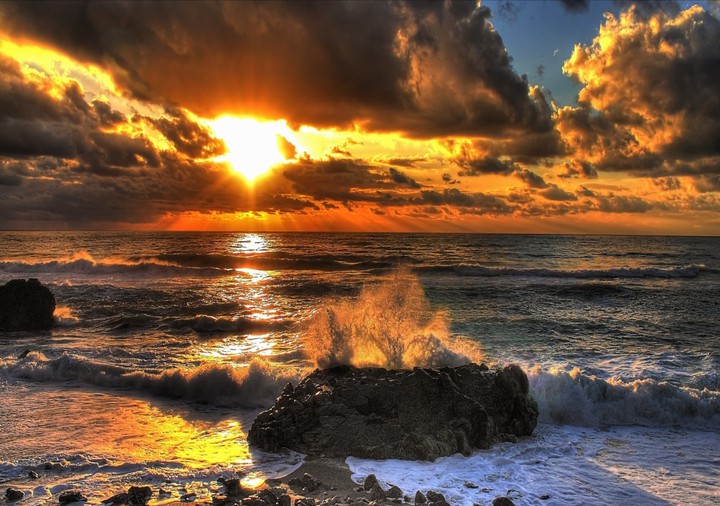 Sunlight In Beach