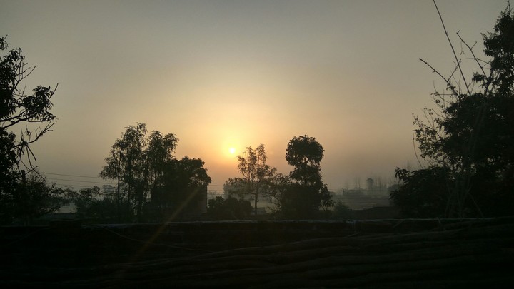Sun set