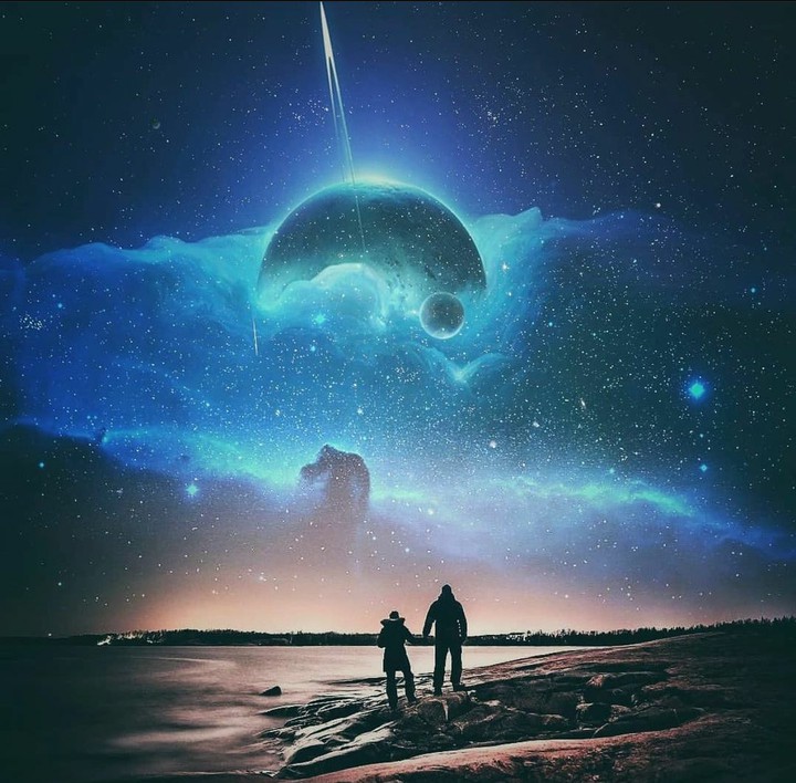 Cielo azul