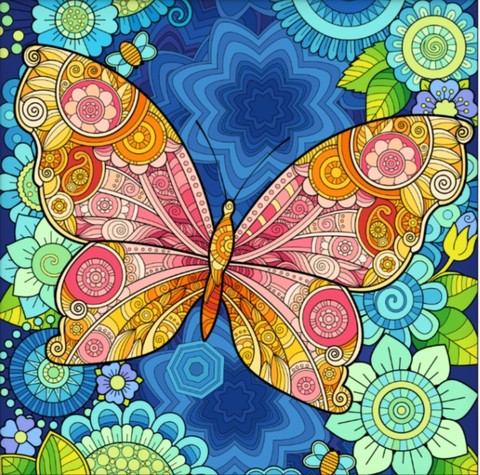 azure, butterfly Hintergrundbilder