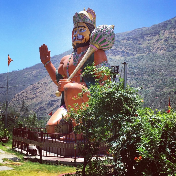 lord Hanuman in Rampur. Himachal Pradesh