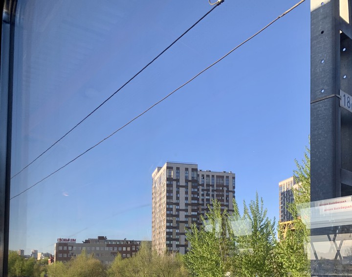 красивое сочетание зданий и природы