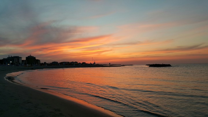 The Rimini sea