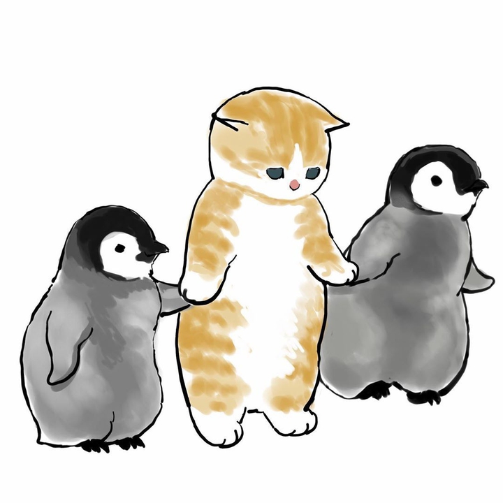 Penguins. cat