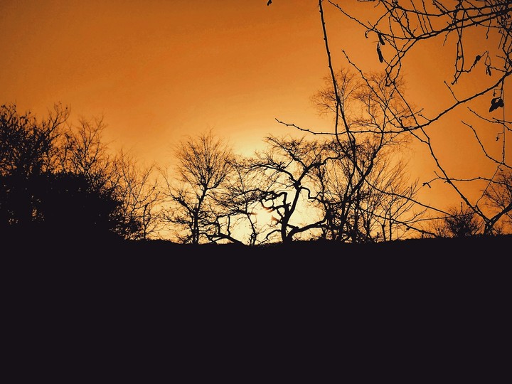 scary sunset