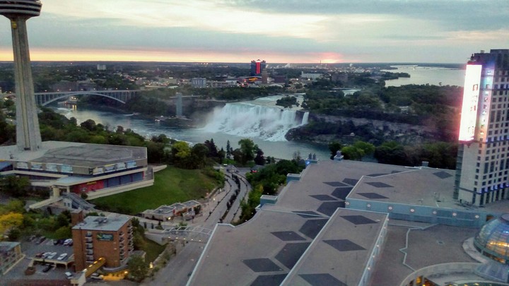 Falls view sunrise