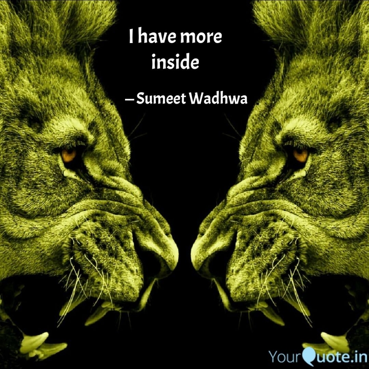 I have more inside