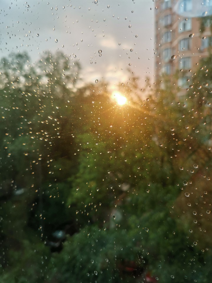 After rain