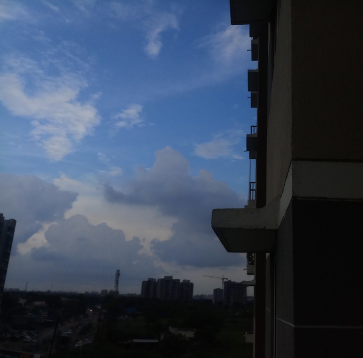 blue