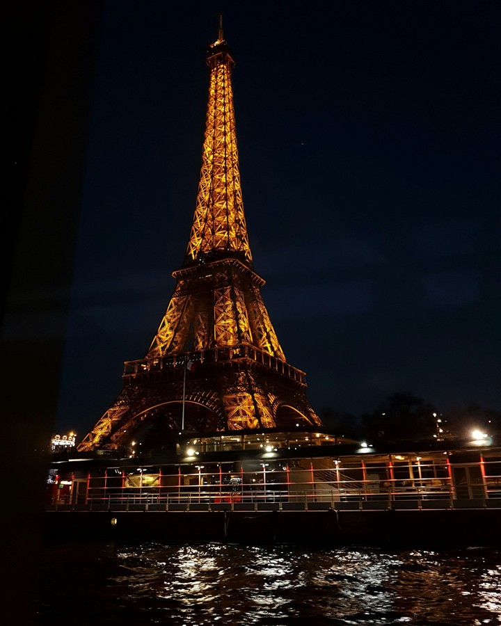 Paris in the night