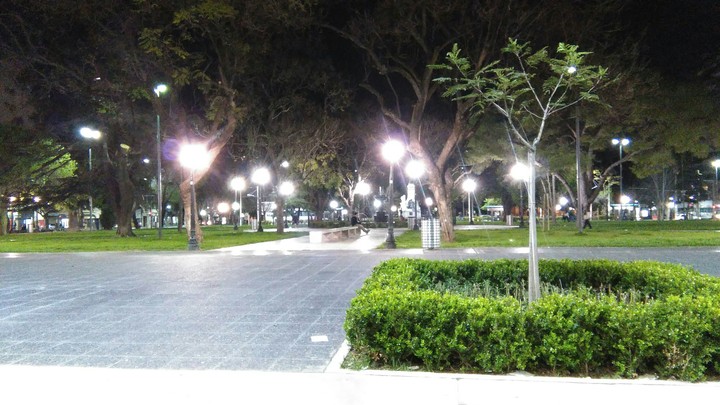 Plaza nocturna