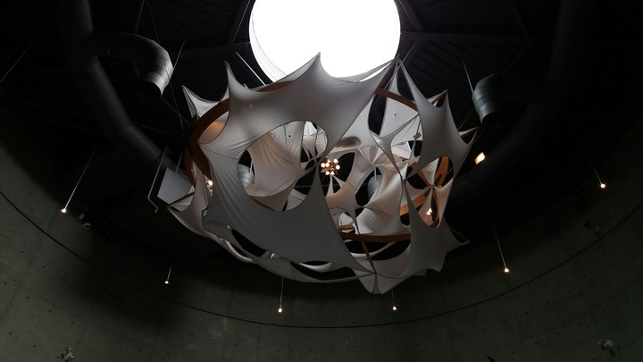 Artwork in a restaurant