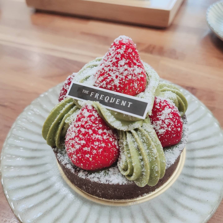 strawberry matcha