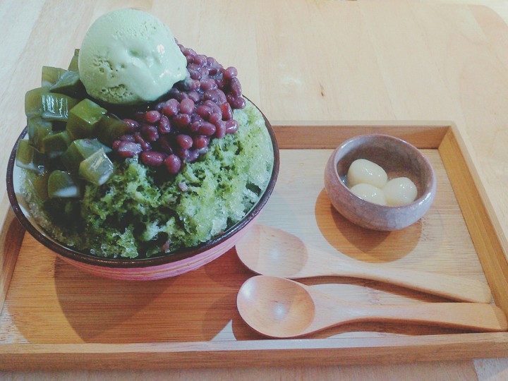 Green Tea Shaved Ice
