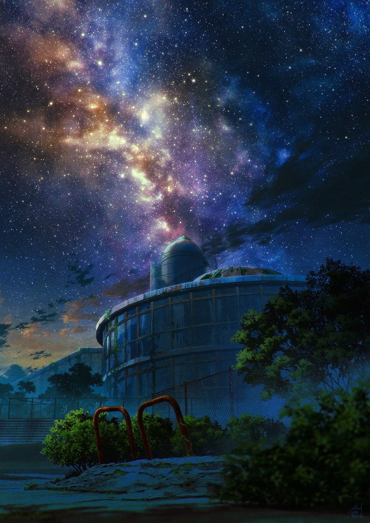 Abandoned research facility