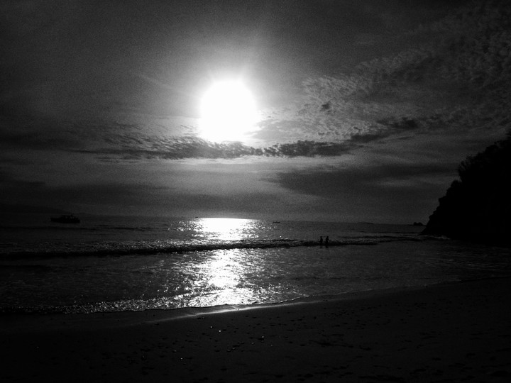 atardecer